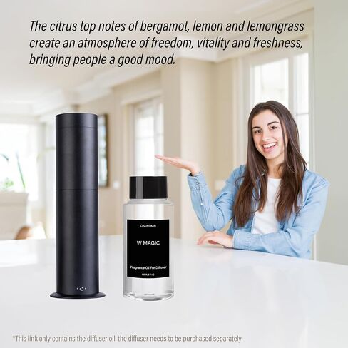 24K Magic Hotel Collection Diffuser Oil والروائح المنزلية الفاخرة - زيت ناشر سحري 24K 150 مل - الحمضيات والبرغموت والياسمين - زيت ناشر الروائح العلاجية - زيوت عطرية سحرية 24K للناشر in Kuwait