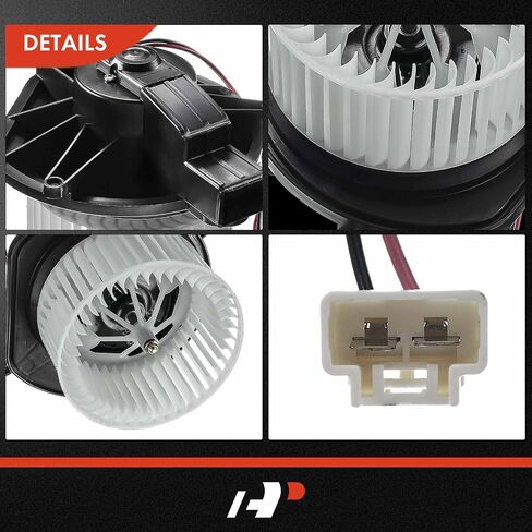 A-Premium HVAC Heater Blower Motor ومجموعة المقاوم المتوافقة مع سيارات Jeep & Dodge-Liberty 2010-2012 ، Nitro 2007-2011-الجانب الأمامي ، مجموعة 2-PC ، استبدل# 4885482ab ، 68038199aa in Saudi Arabia