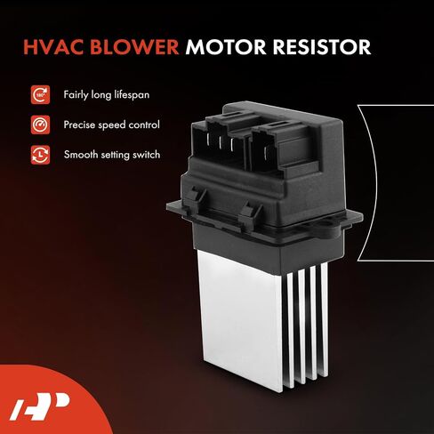 A-Premium HVAC Heater Blower Motor ومجموعة المقاوم المتوافقة مع سيارات Jeep & Dodge-Liberty 2010-2012 ، Nitro 2007-2011-الجانب الأمامي ، مجموعة 2-PC ، استبدل# 4885482ab ، 68038199aa in Saudi Arabia