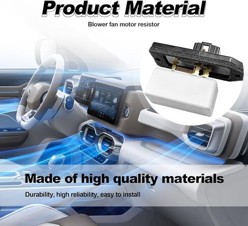 HVAC Blower Fan Motor Resistor Replaces RU109 4720278 5012212AA 6800459AA 68004241AA Compatible with Dodge 1994-2008 Ram 1500 2500 3500 Pickup, Jp 1993-1999 Grand Cherokee in Kuwait