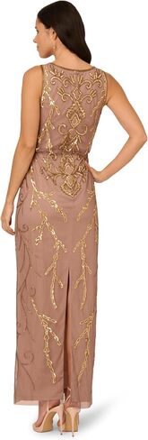 Adrianna Papell Women's Bead Blouson Long Dress in Saudi Arabia