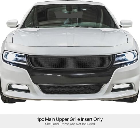 APS متوافقة مع Dodge Charger 2015-2018 و 2019-2023 SXT Main Appeal Stains Stains Stains Mesh Grille Grille Insert D76344H in Saudi Arabia