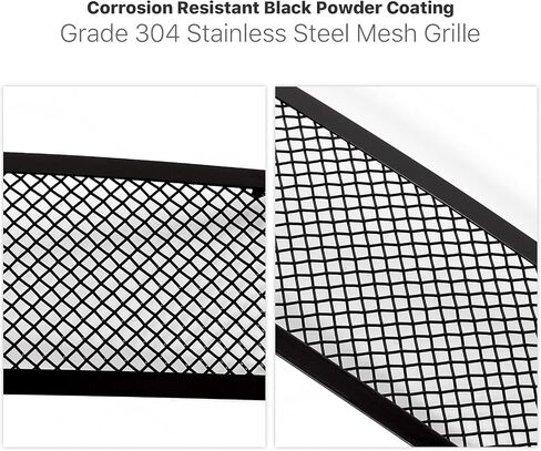 APS متوافقة مع Dodge Charger 2015-2018 و 2019-2023 SXT Main Appeal Stains Stains Stains Mesh Grille Grille Insert D76344H in Saudi Arabia