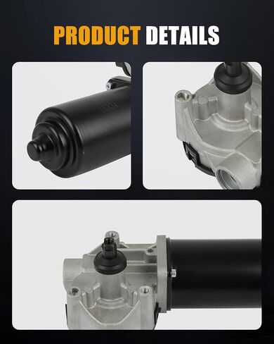 Roadfar Front Windshield Wiper Motor-12V ، 5 Pins ، for Ford ، for Mazda & for Mercury Models-Explorer ، E-150 ، E-25 in Saudi Arabia