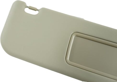 Beige Sun Visor for Toyota Corolla 2007-2013 Accessories Leather Car Sun Protection Visors Replacement with Mirror Replace:74320-02711-E0,74310-12L80-B0 (Driver&Passenger) in Saudi Arabia