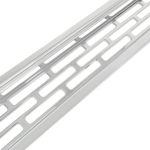kuafu 4pcs الشبكة الأمامية Chrome insert متوافق مع 2014-2015 GMC Sierra 1500 قاعدة SLT in Saudi Arabia
