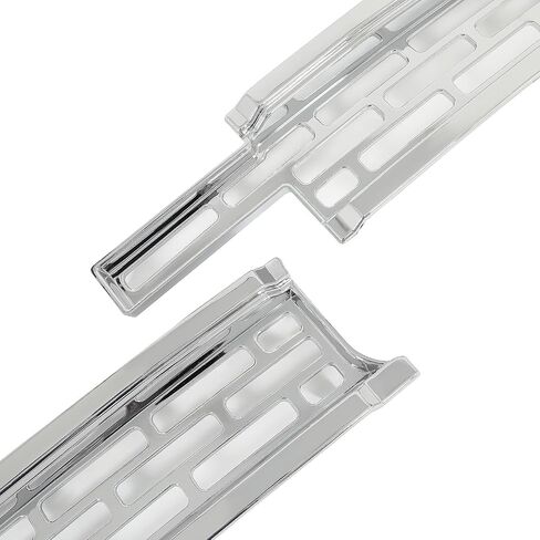 kuafu 4pcs الشبكة الأمامية Chrome insert متوافق مع 2014-2015 GMC Sierra 1500 قاعدة SLT in Saudi Arabia