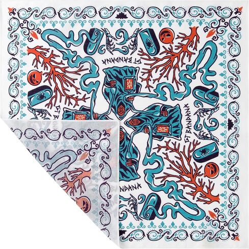 عصابات رأس متعددة الأغراض من القطن لعيد الميلاد مقاس 55.88 سم × 55.88 سم in Kuwait