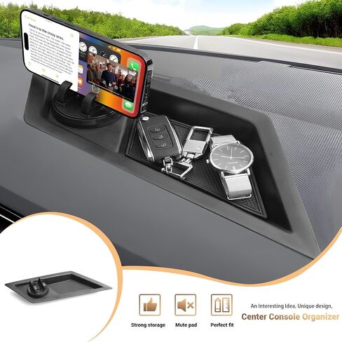 متوافق مع 2023 2024 2025 2026 BMW X5 خلف شاشة منظمات Dashboard Tray X5 Center Censole STORAINT TRAY ، X6 Dashboard Organizer X7 خلف منظم شاشة DASH لـ BMW X5 X6 X7 ملحق in Saudi Arabia