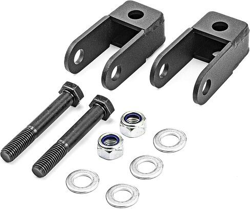 Wsays Gloss Black Front 1-3 "قابلة للتعديل صدمة التمديد مجموعة الرفع المتوافقة مع Cadillac Escalade Fit Chevy Tahoe Avalanche Silverado 1500 Fit GMC Sierra Yukon XL 1500 2000-2006 in Saudi Arabia