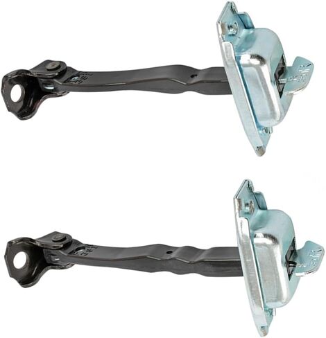 Car Door Stay Check Strap Stopper Front/Rear Left=Right for Toyota Vios 2014 2015 2016 2017 2018 2019 68610-0D120 68630-0D160(Black-Rear) in Saudi Arabia