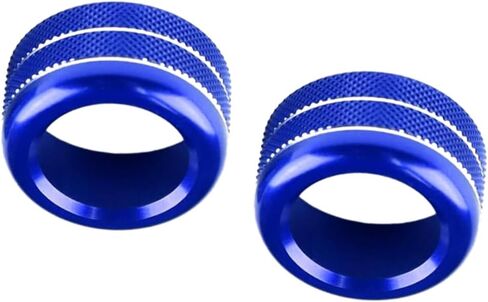 Audio Volume Tune Knob Button Cover Car Accessories for Subaru Crosstrek 2023-2024(Blue) in Saudi Arabia