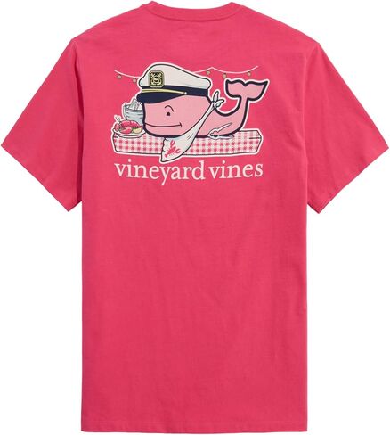 vineyard vines Men's Lobster Bake Whale Short-Sleeve Pocket Tee in Saudi Arabia