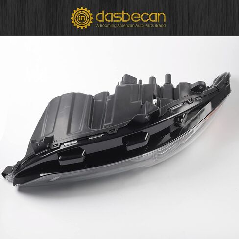 المصابيح الأمامية للهالوجين Dasbecan مع المصابيح المتوافقة مع Ford Fusion 2013-2016 Right Side Side Chrome Projector Assembly استبدال# FO2502304 in Kuwait