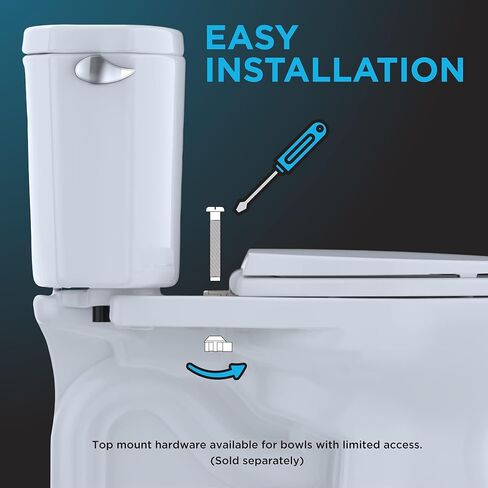 TOTO Transitional SoftClose SS114#01 مقعد ممدود ناعم الإغلاق، قطن أبيض in Kuwait