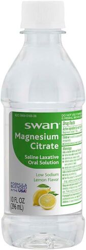 Magnesium Citrate Liquid Laxatives for Constipation Fast Acting, Stool Softeners for Constipation Relief – Natural Lemon Flavor, Citrato de Magnesio (1) in Saudi Arabia