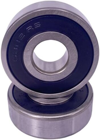 DEEG 10 قطع 6304-2RS 20x52x15 مم محامل كروية مزدوجة مطاطية بديلة لمحامل محرك حمام السباحة، عربة الثلج، عجلة ياماها رودستار الخلفية، عمود دوران سطح جزازة العشب... in Kuwait