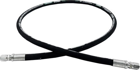 Haichy 26711-06-06-RW Hydraulic Hose Swivel Assembly 3/8" Hydraulic Hose with Female JIC X Female JIC, 60IN, 4785 psi, black-b in Saudi Arabia