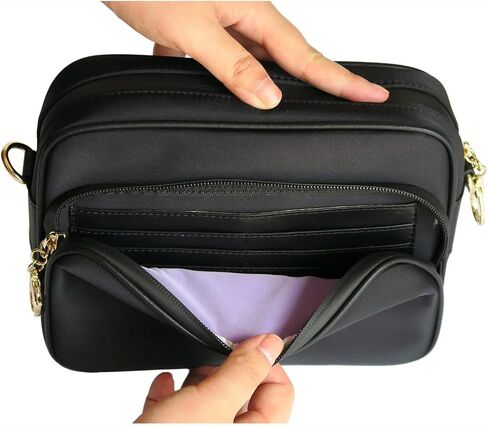 Arden Cove Full Anti-Theft Waterproof Cross-Body Bag with Slash-resistant Chain Strap w/Classic Hardware in Saudi Arabia