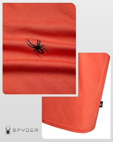 Spyder Mens T-Shirts - Soft Cotton Blend Jersey Crewneck Short Sleeve Shirts for Men, Casual Shirts for Workout & Daily Wear in Saudi Arabia