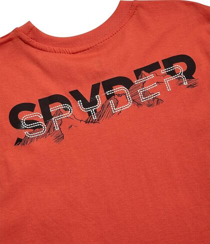 Spyder Mens T-Shirts - Soft Cotton Blend Jersey Crewneck Short Sleeve Shirts for Men, Casual Shirts for Workout & Daily Wear in Saudi Arabia