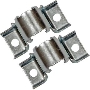 Inline Tube Compatible with 1964-77 GM Front Sway Bar Collars Silver 2pc in Saudi Arabia
