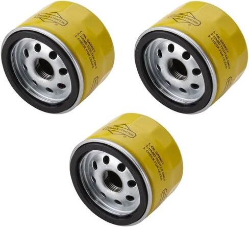 Briggs & Stratton OEM 696854 696854-3 Oil Filters (3 Pack) 21R802-0029-F1 21R802-0030-F1 21R802-0050-G1 21R802-0052-G1 21R806-0031-F1 21R806-0038-F1 21R806-0047-F1 21R806-0057-F1 21R806-0063-G1 in Saudi Arabia