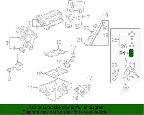 مرشح زيت OEM GM 19355319 New Geniune GMC Chevrolet in Kuwait