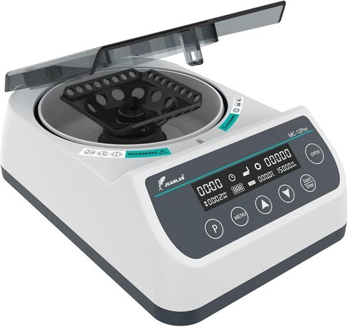 Lab High Speed Centrifuge Machine Bechtop Microcentrifuges 3 in 1 Rotor for 0.2/0.5/1.5/2mL Tube Capacity (12000RPM) in Kuwait