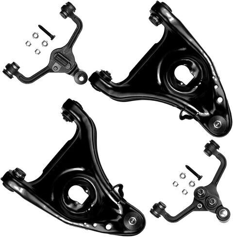 SCITOO 4pcs Front Suspension Kit Lower Control Arm Upper Control Arm Fit 1995-2002 For Ford Crown Victoria For Lincoln Town Car For Mercury Grand Marquis in Saudi Arabia