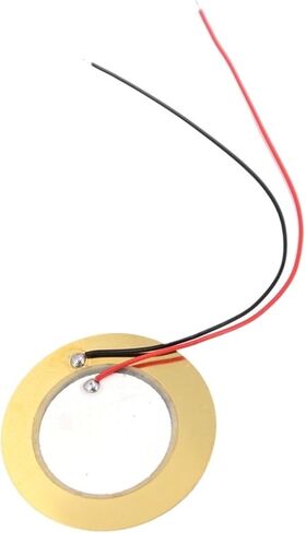 10PCS Piezoelectric Piezo Ceramic Wafer Plate piezo Element Diameter 12MM 15MM 20MM 27MM 35MM 50MM for Buzzer Loudspeaker(10PCS 27MM) in Saudi Arabia