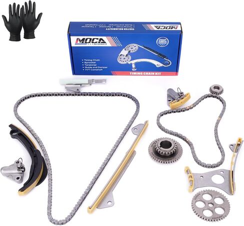 MOCA 4893695AA Timing Chain Kit Fit 18-24 for Jeep Wrangler 2.0L & 19-22 for Jeep Cherokee 2.0L & 22-24 for Jeep Grand Cherokee 2.0L & 2023- on Jeep Compass 2.0L in Saudi Arabia
