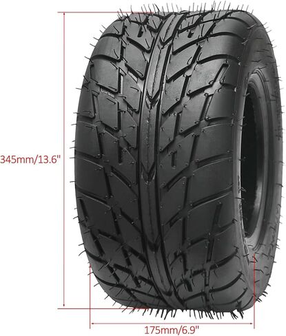 16x8x7 16x8.00-7 16x8-7 ATV Go Kart Street Tyre ، 4ply Leless 7 "إطار إطارات الطريق السريع ، وربط الطريق من أجل ATV الكهربائية ، وعربات التي تجرها الدواب ، وأربعة عجلات ، وشاطئ كارت ، وشاحنة صغيرة in Saudi Arabia