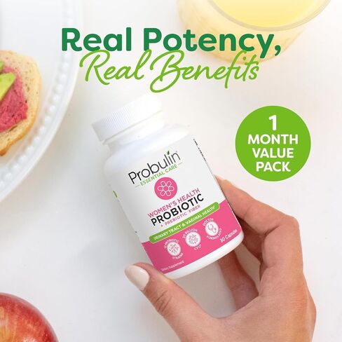 بروبيوتيك للمرأة ، كبسولات مكملات صحية مهبلية وأمعاء ومكملات من المناعة ، 20 مليار وحدة تقليدية ، 12 سلالة بروبيوتيك ، نباتي ، 30 زجاجة. in Kuwait
