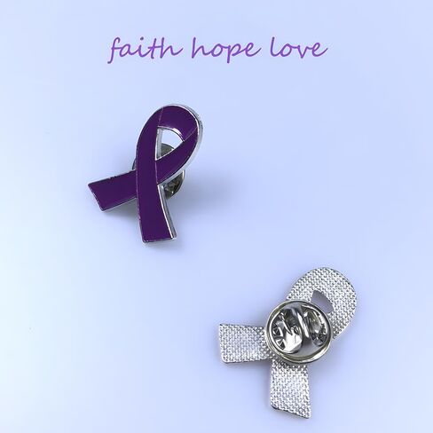 50 قطعة من دبوس شريط التوعية مع ملحقات منتجات التوعية بالسرطان وأكياس الأورجانزا in Kuwait