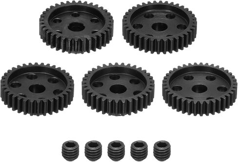 DMiotech M1 23T 24T 25T 26T 27T ترس محرك ترس صلب 8 مم لسيارة RC نحى استبدال محركات بدون فرش، تطبيقات RC مع 5 قطع براغي لطائرة RC قارب بدون طيار in Saudi Arabia