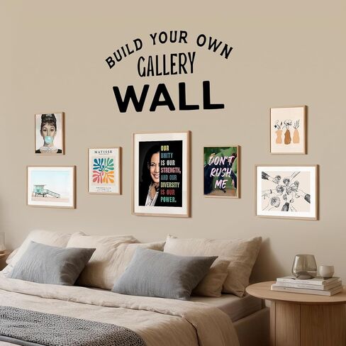 Kamala Harris Madam Vice President Inspirational Quotes Wall Art for African American Women, Girls - Political Gifts - Patriotic Decor - Feminism Feminist Gifts - 8x10 African American Wall Art in Kuwait