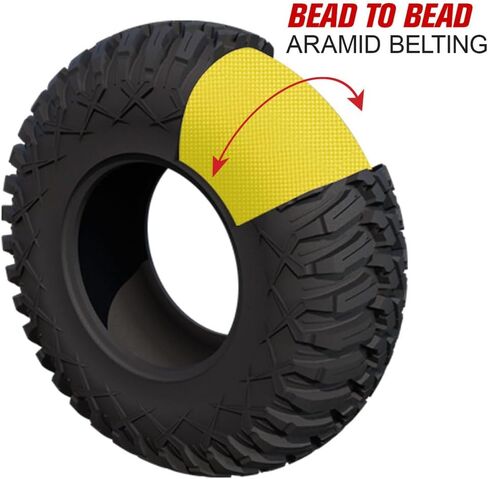 (4 حزمة) Tusk Aramid Terrabite® 10 Ply Tyre 30x10-15 لـ Arctic Cat 700 Ltd 2014 in Kuwait