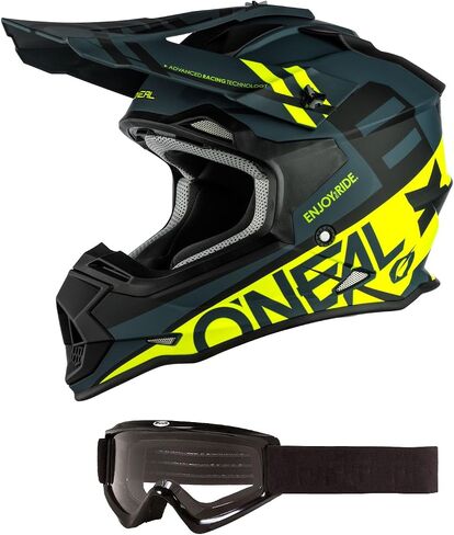 O'Neal 2 Series Motocross Helmet and Offroad Goggle Combo in Saudi Arabia