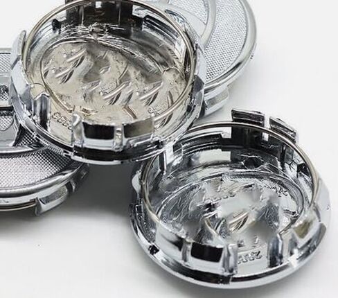 4PCS Wheel Hub Cap 42603-02220, Replace Auto Center Cover for Yaris Corolla Prius 57mm (Chrome) in Saudi Arabia