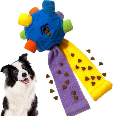 Christmas Squeaky Dog Toys with Crinkle, Xmas Interactive Plush Dog Chew Toys, Dog Enrichment Toys to Keep Them Busy, Dog Toy for Small Medium Large Dogs - Xmas Bear in Kuwait