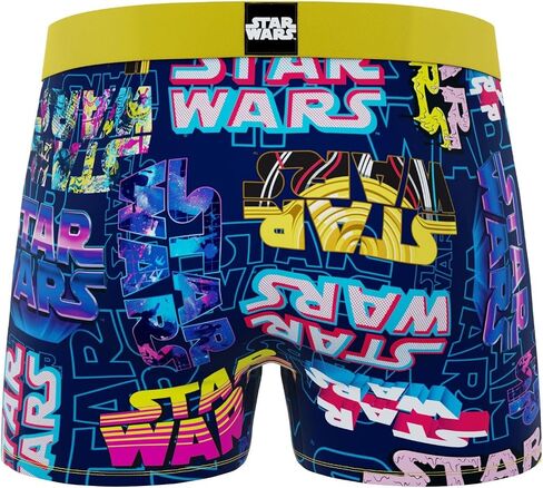 CRAZYBOXER Men's Underwear Star Wars Lightweight Stretch Boxer Brief Breathable (3 PACK) in Saudi Arabia