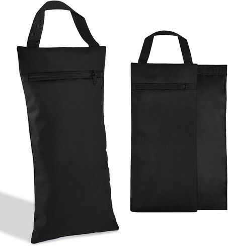 Unfilled Sandbag with Dual Compartment for Yoga, Waterproof 600D Oxford Outer Fabric & Double Leak-Proof Inner Bag for Strength Training, Pilates, Yoga (2 Pack - Not Include Fillers) in Kuwait