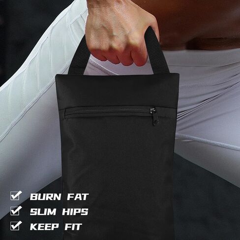 Unfilled Sandbag with Dual Compartment for Yoga, Waterproof 600D Oxford Outer Fabric & Double Leak-Proof Inner Bag for Strength Training, Pilates, Yoga (2 Pack - Not Include Fillers) in Kuwait