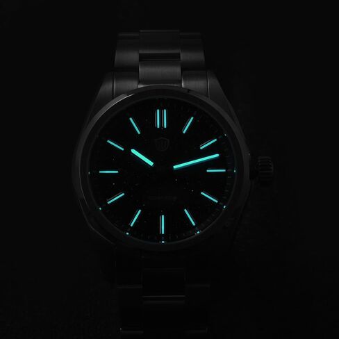 attrevives WD0003 الأصلي تصميم Aventurine Men Watch VH31 Sweep Second Quartz Watch 36mm الياقوت الكريستال الفاخر Wristwatch 100m مقاوم للماء in Kuwait