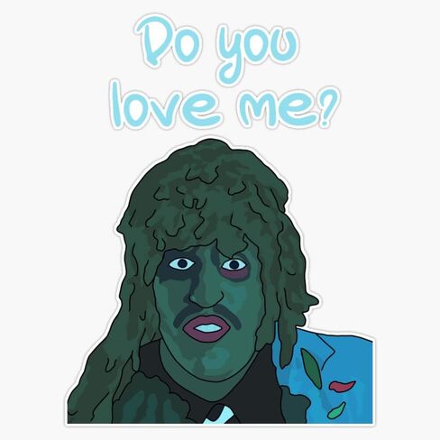 Do You Love Me? Old Gregg, Old Greg Bumper Sticker Vinyl Decal 5 inches in Kuwait