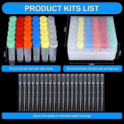 100pcs 2ml vials with caps Plastic Cryogenic Test Tubes with caps lab cryovial Tube Container cryovials with 30pcs 3ML Dropper Pipette in Saudi Arabia