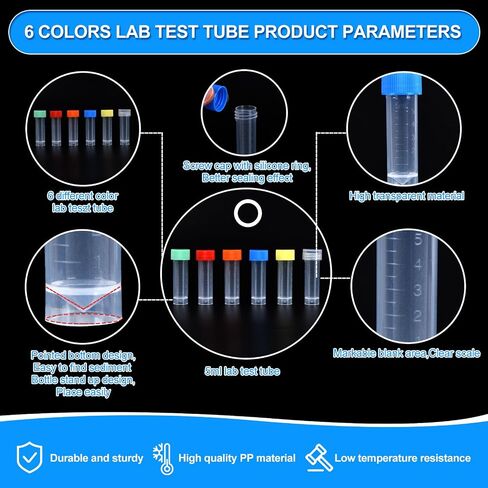 100pcs 2ml vials with caps Plastic Cryogenic Test Tubes with caps lab cryovial Tube Container cryovials with 30pcs 3ML Dropper Pipette in Saudi Arabia