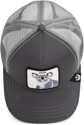 Goorin Bros. The Farm Unisex Original Adjustable Snapback Trucker Hat, Grey (The Koala), One Size in Saudi Arabia