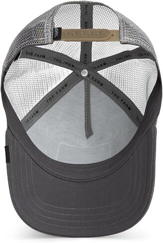 Goorin Bros. The Farm Unisex Original Adjustable Snapback Trucker Hat, Grey (The Koala), One Size in Saudi Arabia